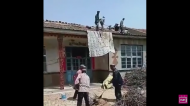 Командная работа на стройке в Китае