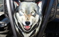 Аэрография на мотоцикле: Человек-человеку волк!