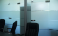 Офис компании Projectmanager: цельностеклянная перегородка КПС Glass 