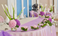 Компания Кристалл предлагает услуги по украшению свадеб, юбилеев и других праздников текстилем, искусственными цветами, композициями из живых цветов и оригинальных аксессуаров.