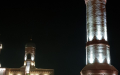 Подсветка здания Мечети