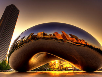 Первые в мире "Облачные врата" находятся в Чикаго!