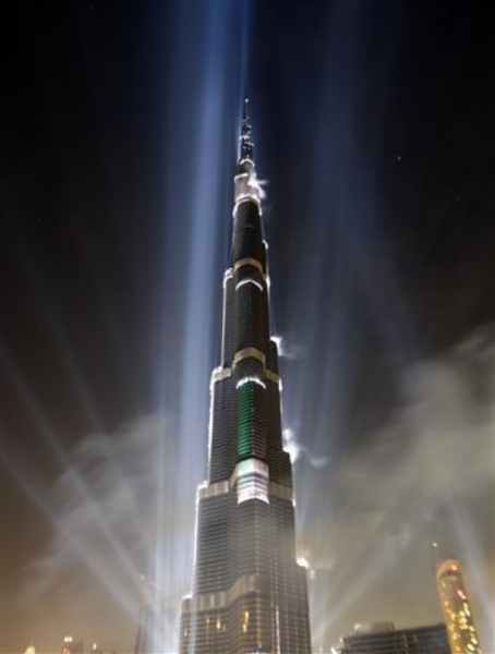 Бурдж Дубай - самое высокое здание в мире находится в ОАЭ!