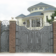 Изготовление кованых ворот в Алматы