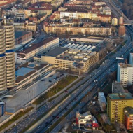 Офис BMW в Мюнхене, Германия.