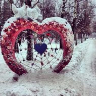 А Вы уже видели холодное сердце в парке Северное Тушино?