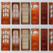 двери деревянные межкомнатные  шпон. на заказ  двери деревянные межкомнатные  22000  Доставка платная    шт  Белоруссия  Строй-маркет Магазин
