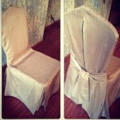 чехлы на стулья  чехлы на стулья  1500  цена минимальная  п.м  пошив  Другие услуги zhanna7784@mail.ru