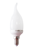 Лучшее  4Вт, Е14, 4500К  Светодиодная лампа ТМ Etalin Е14 4Вт 4500К свеча на ветру матовая  Etalin Lighting Group  850  шт.  Art Light Ltd ТОО