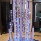 Воздушно пузырьковая колонна – это акриловая труба, наполненная дистиллированной водой, которая заполняется пузырьками воздуха и подсвечивается.
Материалом для производства пузырьковых колонн служат акриловые трубы, разных диаметров (от 100 до 250мм).  Пузырьковые колоны и колоннады  Казахстан  160000  Доставка платная    штука  Другое Aqua Glass ЧЛ