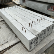 Перемычка  Прямое назначение железобетонной перемычки – это укладка на проем над окном, дверью или воротами для обеспечения необходимой прочности конструкции и удержания веса стены или кровли, которая возводится над перемычкой.  от 1250/120/90      Шт  Казахстан  Вопросы доставки уточняйте у менеджера  ProfБетон ИП