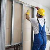 По всем вопросам звоните по номеру +77772297123 или +77071217071  1000  кв.м  цена минимальная  Монтаж гипсокартона. Гипсокартонные работы в Алматы.  Стены, потолок, откос  Монтаж гипсокартона. Гипсокартонные работы Мастер Тима ЧЛ