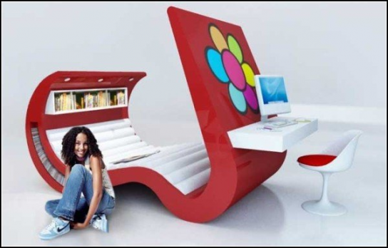 Универсальная мебель для молодых людей.