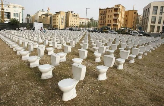 Туалеты в Китае.