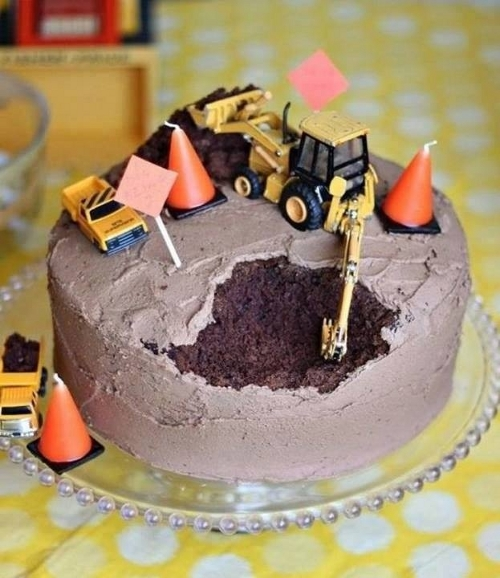 Торт для строителей